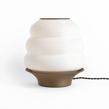 Honey Pot Minimalist Classic Plant-Based PLA 3D Printed Dimmable LED Table Lamp - JONATHAN Y